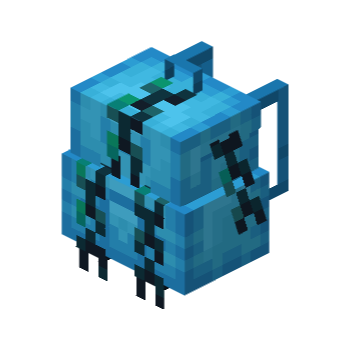 Mochila dimensional gigante\nAzul claro