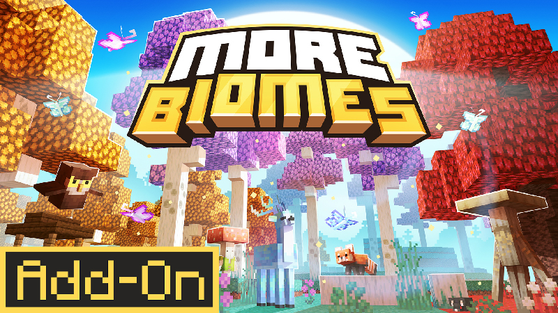 MORE BIOMES Add-On Thumbnail