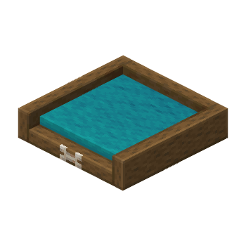 Large Cyan Pet Bed