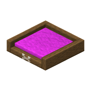 Large Magenta Pet Bed