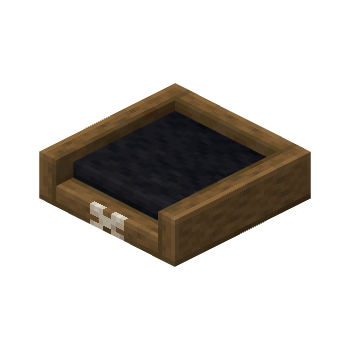 Medium Black Pet Bed