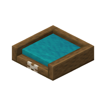 Medium Cyan Pet Bed