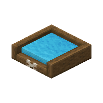 Medium Light Blue Pet Bed