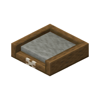 Medium Light Gray Pet Bed
