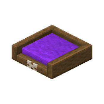 Medium Purple Pet Bed