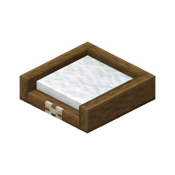 Medium White Pet Bed