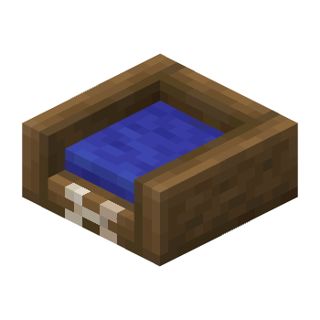 Small Blue Pet Bed