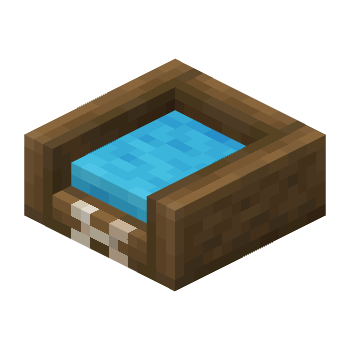 Small Light Blue Pet Bed