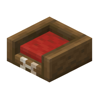 Small Red Pet Bed