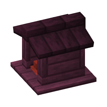 Medium Crimson Pet House